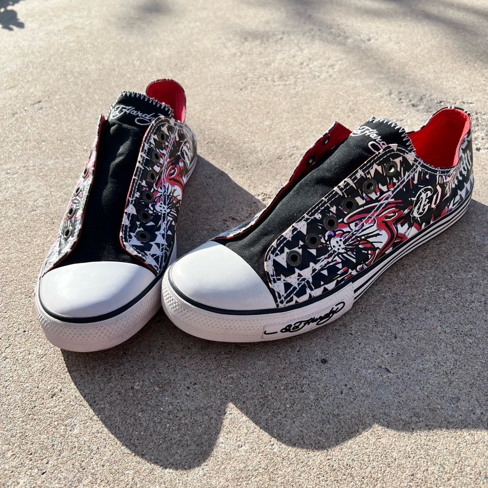 Ed Hardy Slip on’s